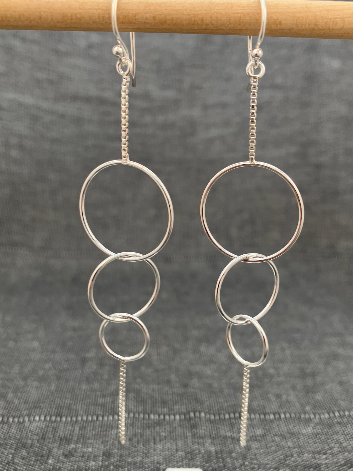Hoops And Chains Earrings