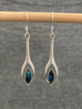 Paua Shell Spear Earrings
