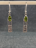Peridot Deco Earrings