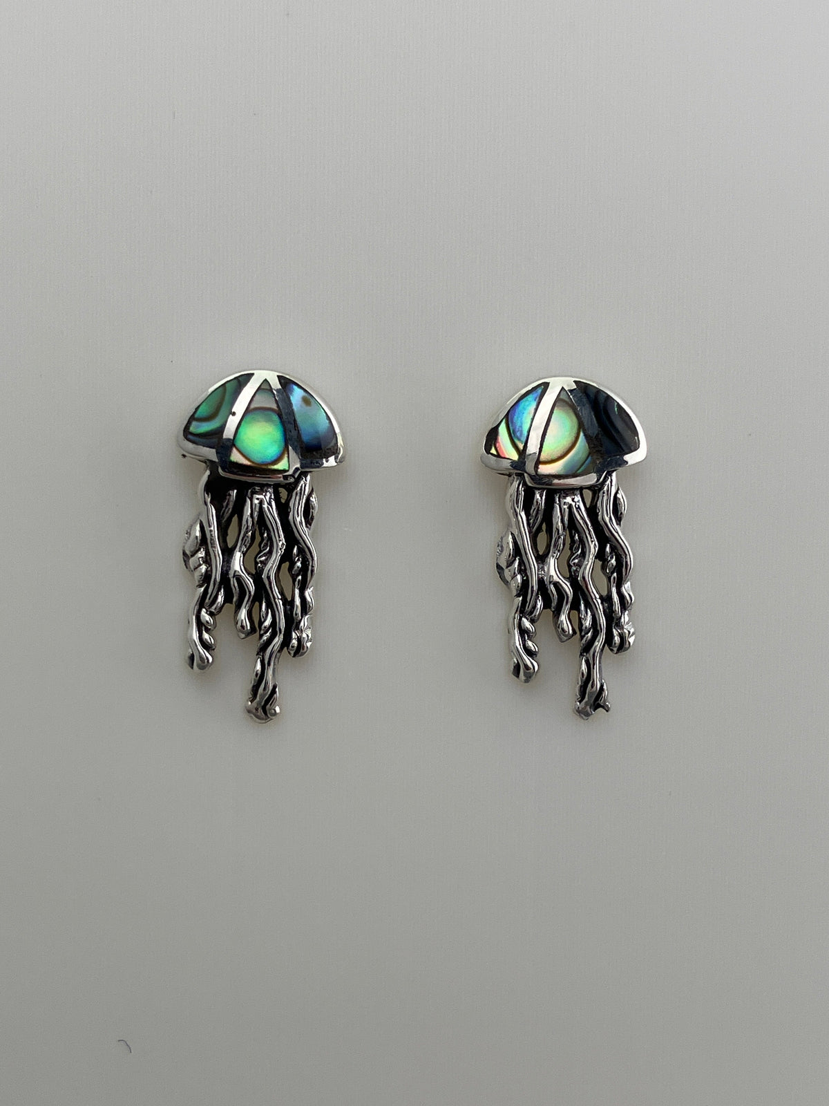 Paua Shell Jellyfish Studs