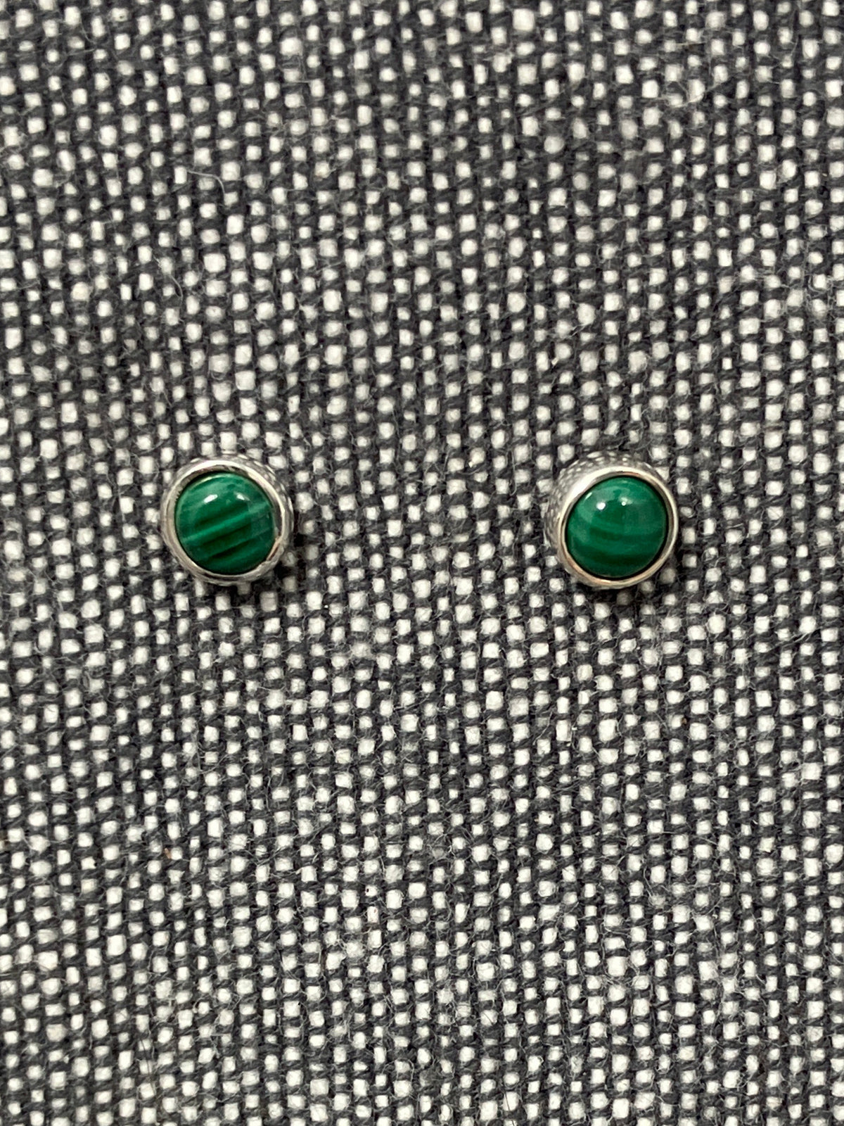 Malachite 5mm Studs