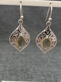 Labradorite Jali Earrings