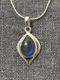 Labradorite Pointed Pear Pendant