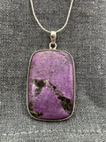 Stichtite Rectangle Pendant