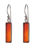 Carnelian Oblong Earrings