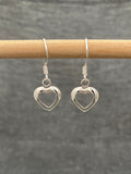 Little Open Heart Earrings