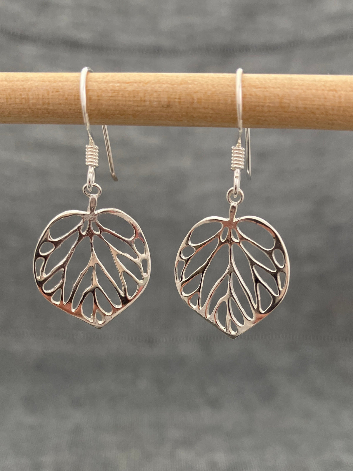 Leaf Skeleton Earrings