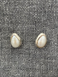 Pearl Pear Studs