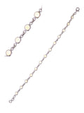 Sterling Silver Citrine Roundels Bracelet