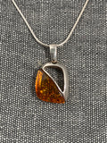 Amber Corner Pendant