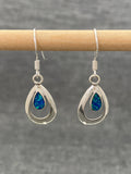 Turquoise Opal Framed Earring