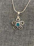 Apatite Lazy Daisy Pendant