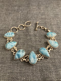 Larimar Pears Bracelet