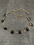 Black Onyx Ovals Bracelet