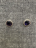 Iolite Cut Studs