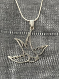 Cutout Bluebird Pendant