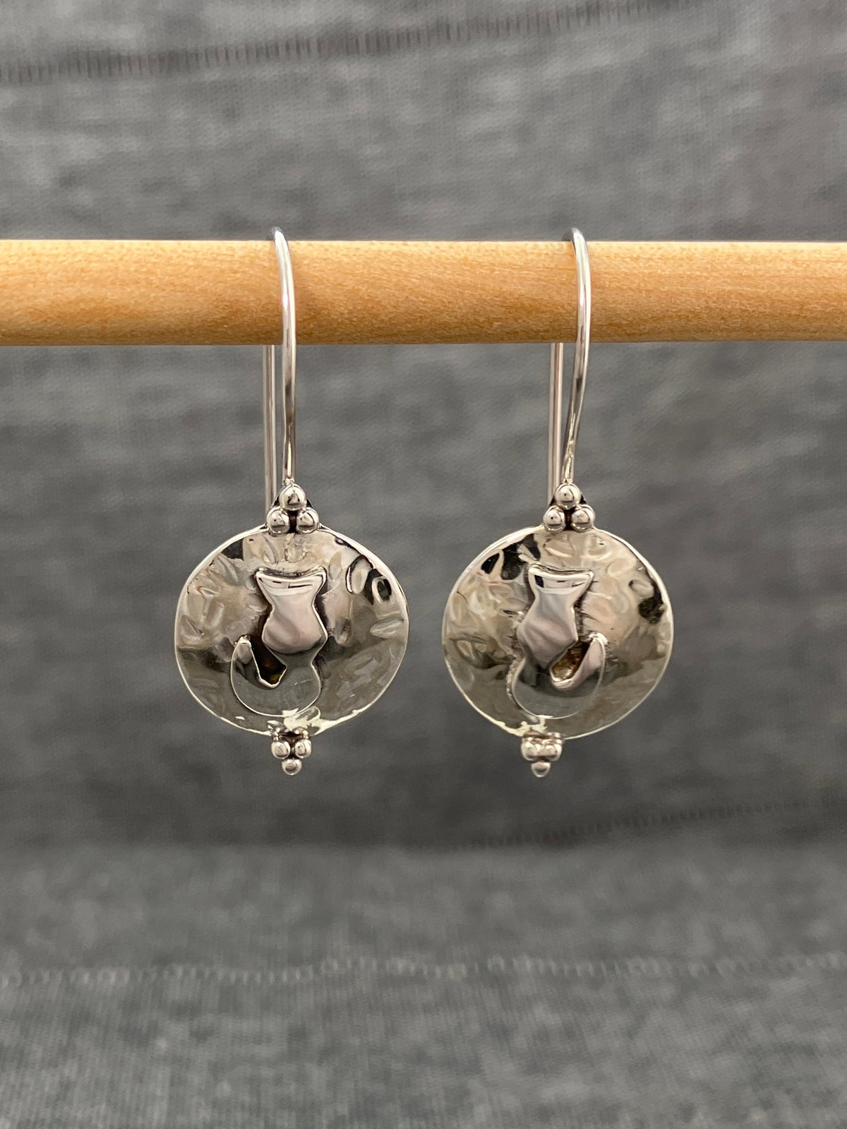 Full Moon Fox Earrings