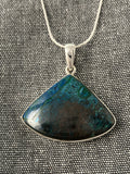 Azurite Segment Pendant