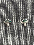 Paua Shell Mushroom Studs