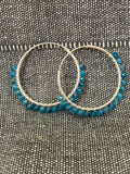 Apatite Cut Stone Hoops