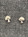 Mother Of Pearl Mushroom Studs
