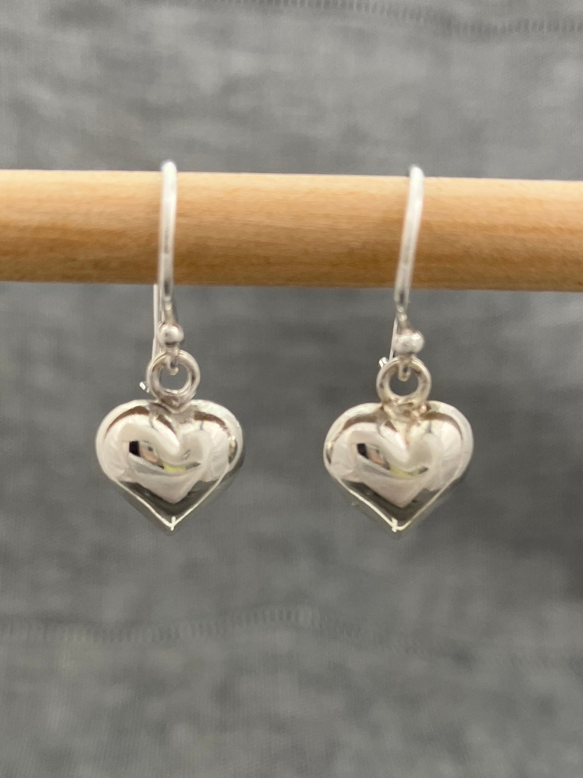 Little Puff Heart Earrings