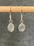 Moonstone Medium Oval Earrings