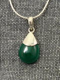 Malachite Capped Pendant