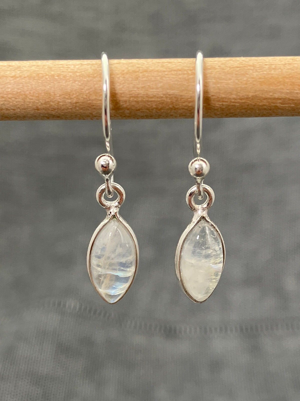 Moonstone Marquise Earrings