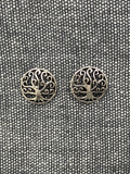 Curled Branch Tree Studs