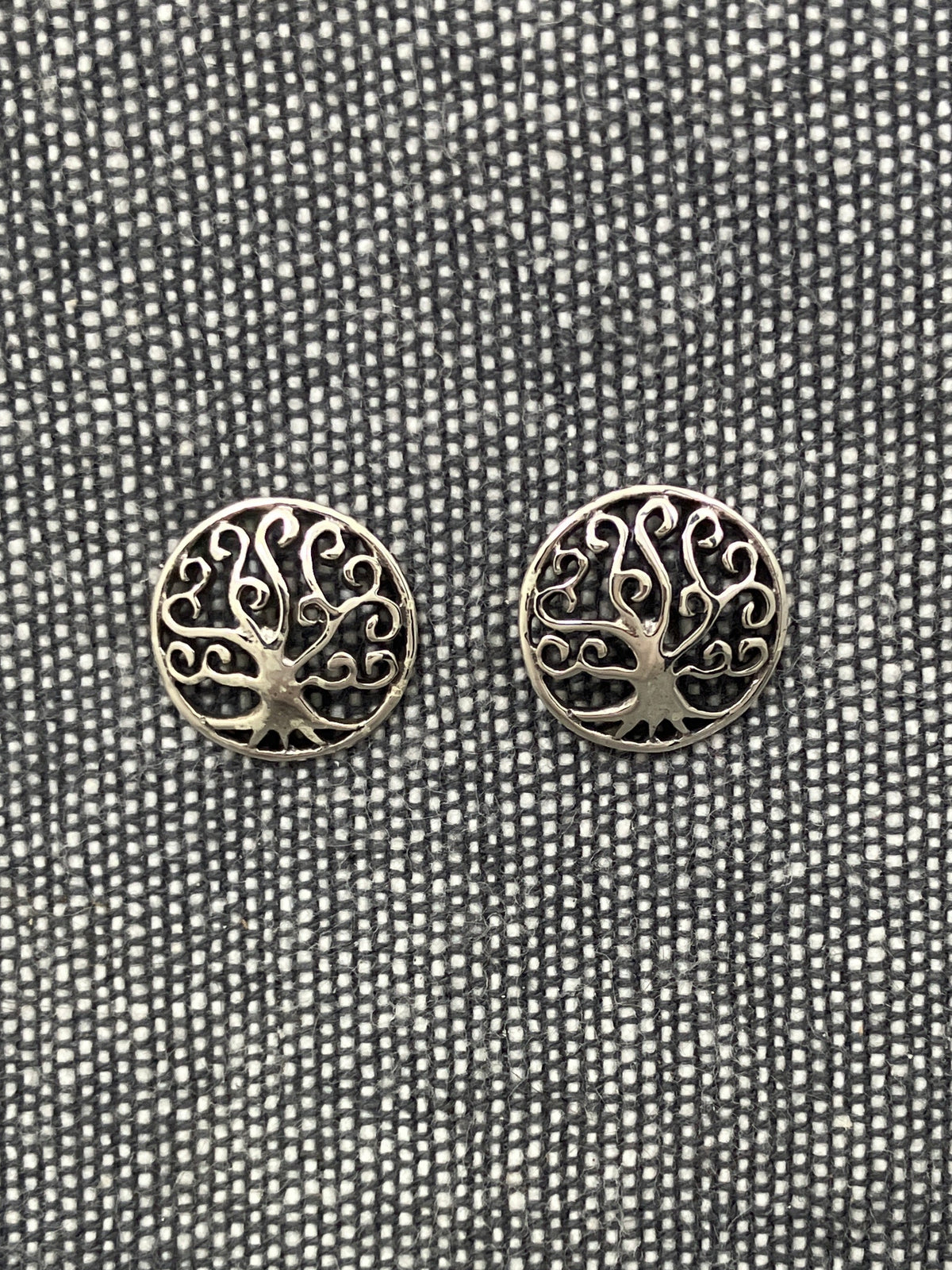 Curled Branch Tree Studs