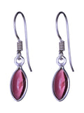 Garnet Marquise Earrings