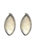 Labradorite Marquise Studs
