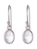 Moonstone Oval Earrings