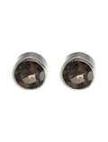 Smokey Quartz Studs