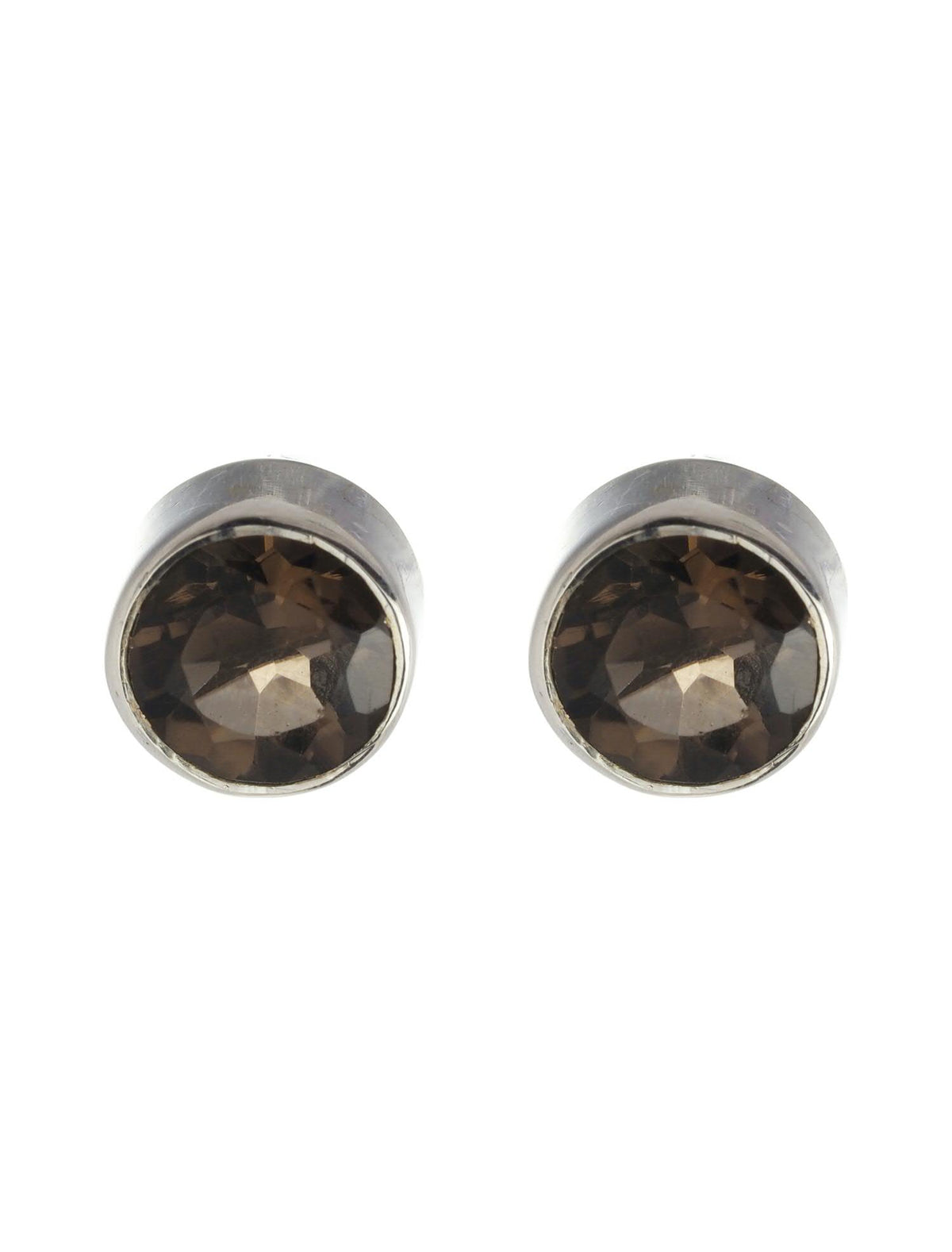 Smokey Quartz Studs