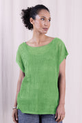 Open Knit Top Lime