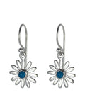 Turquoise Daisy Earrings