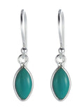 Turquoise Marquise Earrings